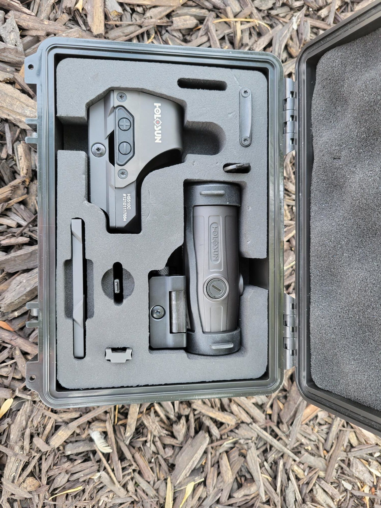 Holosun 510c With Magnifier HM3X 3x COMBO Destination Tactical 484.