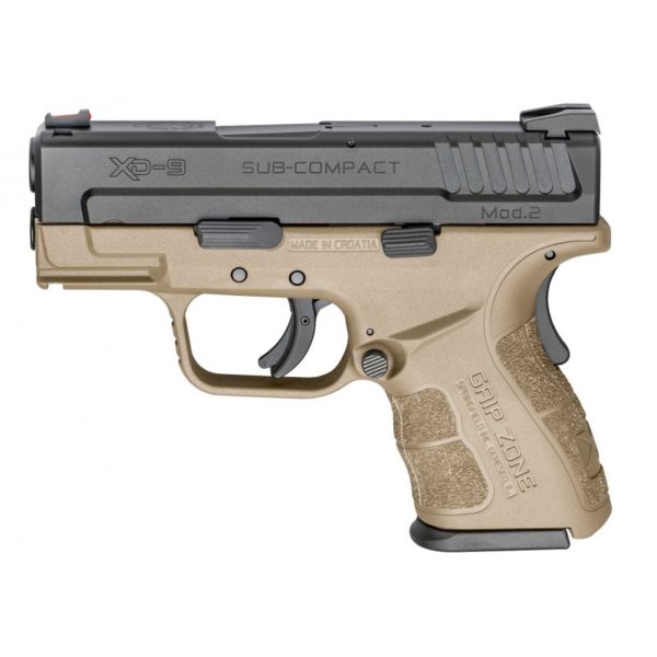 Springfield Armory XD Mod.2 Subcompact - 9mm - FDE - Previously-Owned