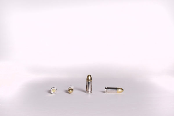 ZQI 124GR 9MM Nickel-Plated Steel Case FMJ - 50 Rounds/Box - Image 2