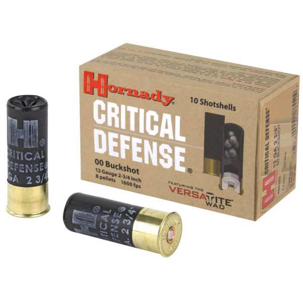 Hornady Critical Defense® 12 GA - 2¾ Shell - 00 Buck