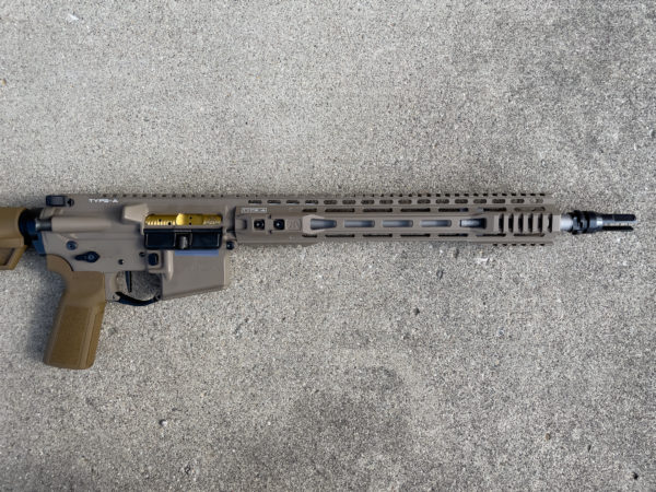 TYPE-A 14.5 PRO CARBINE w/ Dead Air Flash Hider Pinned + Welded - 5.56 - FDE w/Coyote B5 Furniture - Image 2